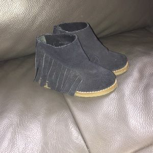 Zara toddler fringe boots